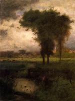 George Inness - Woodland Scene